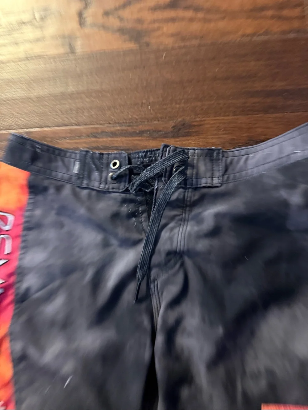 Quiksilver boys  gray Black & Red  Athletic Board shorts size 10 classic style